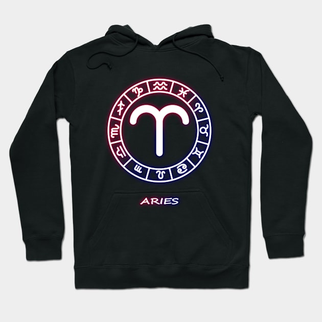 ARIES Hoodie by canzyartstudio